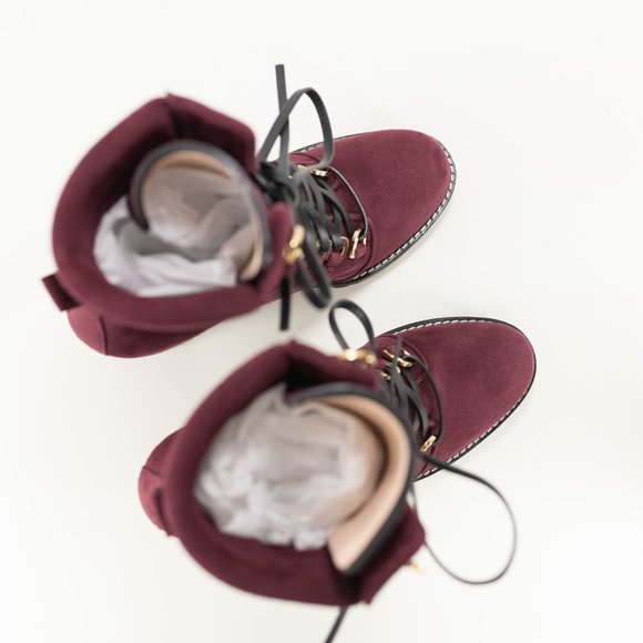 Stuart Weitzman Shackleton Round Toe Suede Boots - Picture 10 of 14